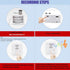 JRGKJCP 16 Minutes Voice Recorder for Stuffed Animals,Voice Box for Recordable Presents,Recordable Button Sound Box