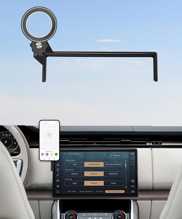 AbeeyGeomarn Car Phone Holder for 2023 2024 2025 Land Rover Range Rover/Range Rover