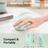 TECKNET 2.4G 5 30 Wireless Mouse for Laptop, Silent Computer Mouse Quiet Click with DPI Levels,Contoured Grip,Small