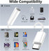 USB C to 3.5 mm Headphone Jack Adapter, 2-Pack Type C Aux Audio Dongle Cable for iPhone 15/15 Pro/Pro Max/Plus, Samsung
