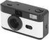XUMIUZIY Film Camera 35MM, Reusable with Flash, Supports 135 or 35MM Black and