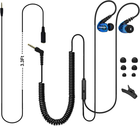 Joymiso 16Ft Extra Long Cord Earbuds Headphones for TV PC Laptop with