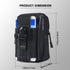 Universal Outdoor Phone Pouch Case, Waist Cell Phone Holster Belt Bag for iPhone X 8 7 6 6s Plus, Samsung Galaxy