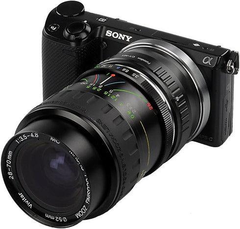 Fotodiox Lens Mount Adapter for Contax/Yashica Lenses to Sony E-Mount Cameras