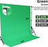 CIPAZEE Backdrop,5x7FT Green Screen Green Photo Backdrop for Photography Chromakey Virtual GreenScreen Background