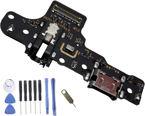 A21 Type C Replacement Charging Dock Board Parts for Samsung Galaxy A21 SM-A215, 6.5 Inch