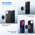 volport 6 Pack Metal Plate for Phone Magnet, Magic Plates Replacement with Sticky Adhesive for Magnetic Car Phone Mount