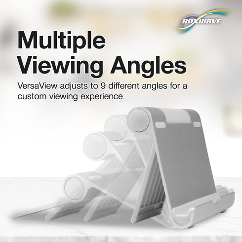BoxWave TIMMKOO Q3E MP3 Stand and Mount Compatible with Player - VersaView Aluminum Stand, Portable, Multi Angle