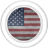 Patriotic US Flag Vintage American PopSockets for Men Boys, MagSafe PopGrip for iPhone