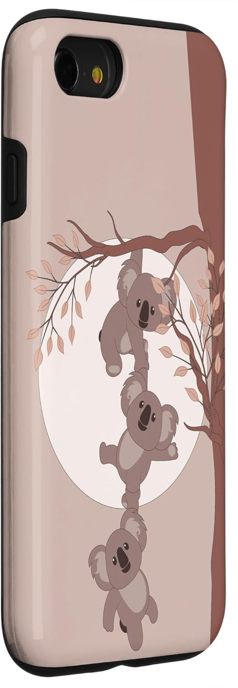 Cute Koala Phone Case for iPhone SE (2020), 7, 8 - Koalabear Graphic for Koala Lovers