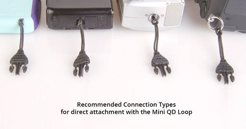 OP/TECH USA Mirrorless Camera Strap with Quick Disconnects - Lightweight (Black)
