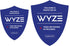 WyzeCam UV Waterproof Reflective Security Stickers for Wyze Home Security System, Pack of 2 (8.5” x 10” and 10” x 12”)