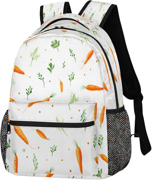 Aglebo Backpack Backpack 16x11.4x8 inch Daypack Pack Funny Carrot Travel for Men Women Casual Cute Laptop Lightweight