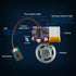 Sound Module, 16 MB Push Button Control Activated Voice Chips, MP3 Music Module for Crafts, Christmas Cards, Speaker