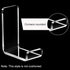 4 Pieces Headphone Hanger Hook, Headset Holders Wall Mount with Adhesive Glues for General Purpose Game Headphones