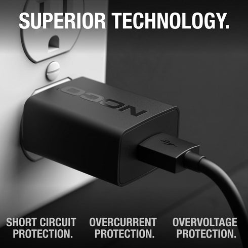 NOCO NUSB211NA 10W 2.1A 5V USB Power Adapter, Wall Charger and Compatible, Apple, Samsung, Google, Amazon Devices