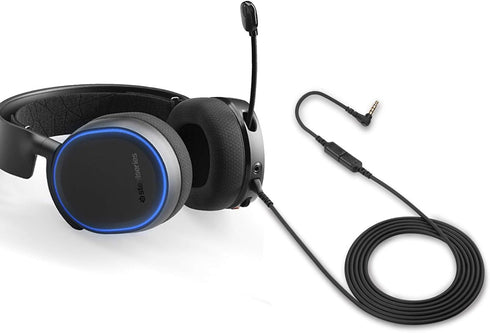 Arctis Adapter 3.5mm Aux Cable Compatible with SteelSeries Arctis 3 5 7, Arctis Pro and Arctis Pro + GameDac Headset