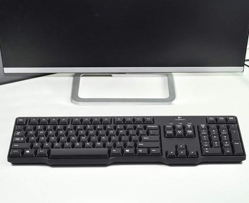 CaseBuy 2 Pack English Keyboard Stickers, Replacement Keyboard Letters Sticker with White Font on Black Background