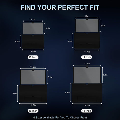 12" 3D Smartphones,12 inches for Mobile Phone Screen Magnifier HD Projector Screen for Movies, Videos, Foldable Stand