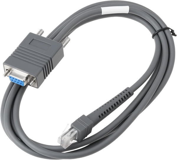 SING F LTD 9-pin Barcode Scanner Serial Cable CBA-R01-S07PAR Compatible with Symbol