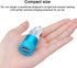 Sicodo 3.4A 2 Pack USB Smart Port Car Charger Compatible with iPhone 16, 15, 14, 13, 12, 11, SE, X, 8, 7 Pro