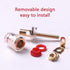 Atoplee 5 Pair Speaker Terminal Binding Post Banana Plug Socket Connector for Amplifier Speaker