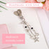 Sinbana Cute Charm Chain for Kindle, Star Pearl Keychain Strap Charm with Hook Decorative E-Reader Key Chain Decorating