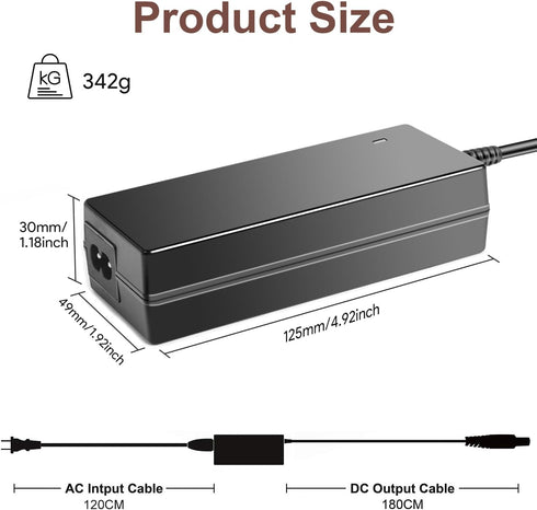 TAIFU 19V AC Adapter for Ultimate Ears Hyperboom Portable Bluetooth Speaker, Power Supply Cord
