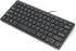 USB Wired Keyboard 78 Keys Mini – Portable Ultra Thin Computer Keyboard, Low Noise Waterproof Mechanical Keyboard for