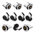 Magnetic Charging Tips 2in1 10pcs, 360° Rotate Tips for USB-C/Micro Ports, Water-Dustproof/Antioxidant