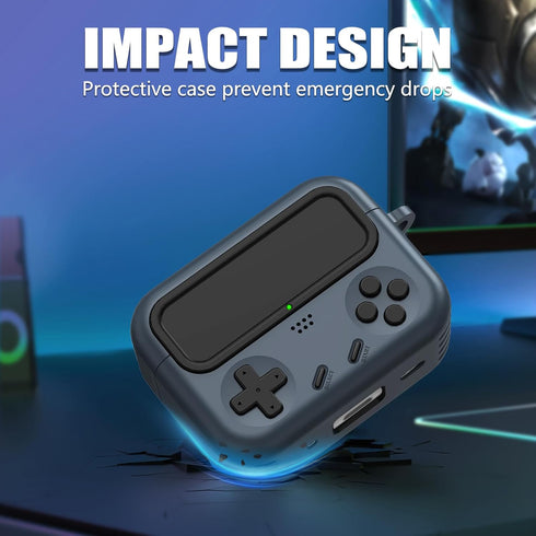 Inesore Case for AirPods Pro 2nd Generation with Cleaner Kit, Compatible with AirPods Pro 1st 2019, Black