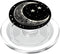Stars and Crescent Moon PopSockets MagSafe PopGrip for iPhone