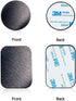 ACKLLR 16 8 8 Pieces Phone Car Mount Metal Plate with Adhesive for Magnetic Cradle-Less Mount,Cell Phone, GPS