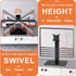 13 inch 32 inch 75*75mm/100*100mm 77Lbs KKTONER Single Computer Monitor Stand Free Standing Desk Vesa Mount