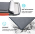 LANDICI 360° Protective Laptop Sleeve Case for 14-15 Inch MacBook Pro, Air, Surface Laptop, Waterproof, Grey