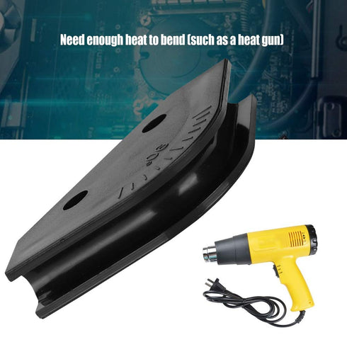 Water Cooling Bending Kit, 3pcs Acrylic Hard Tube Bending Tool Set, 12mm OD 45/90/180 Degree Tubing for Cooling