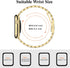 38mm 40mm 41mm 42mm 11 10), 11 10 9 8 7 6 5 4 3 2 1 SE3/2/1, MioHHR Slim Metal Bands Compatible with Apple Watch Bands