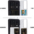 TORU CX PRO Case for Galaxy S20 Ultra, Slim Protective Cover with Card Holder, Kickstand, Marble Design
