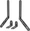 ELIVED Soundbar Mount, TV Bracket for Mounting Above or Under TV, Fits Most Sound Bars Up to 15 lbs