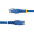 2ft CAT6 6 -250Mhz 100W RJ45 (C6PATCH2BL) StarTech Ethernet Cable - Blue CAT Gigabit Ethernet Wire PoE UTP Molded