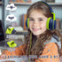 Headphone Kids Volume Limited 85/96dB Wired Over-Ear/On-Earr Foldable Headset with Inline Cable Aux 3.5mm Cord Mic for Boy Girl Child School PC Notebook Tabletk Deep Blue