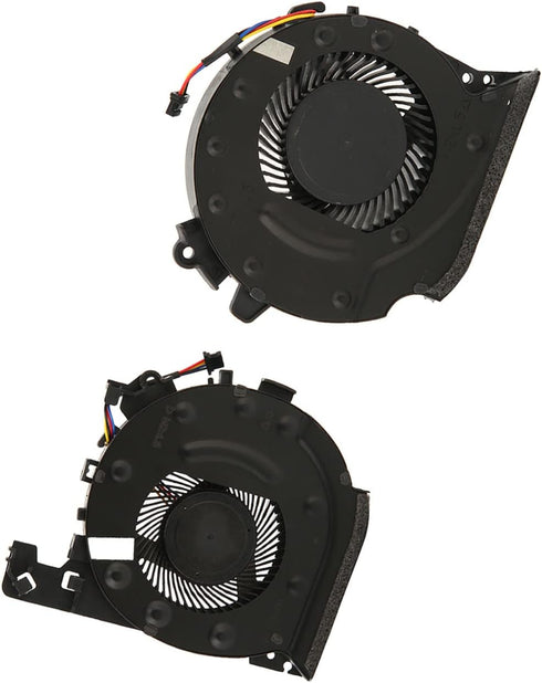 Laptop CPU Cooling Fan, 4Pin Power Connector Fast Cooling for Gaming Laptop, Low Noise Aluminium Alloy Fan