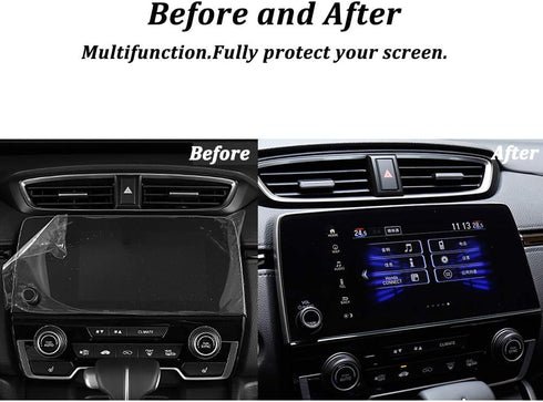 GPS Screen Protector for Honda CR-V 2019-2017, 7 Inch Navigation Audio Touch-Screen Tempered Glass Film