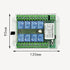 DAGIJIRD 8 Channel Wireless Remote Control Relay Switch Remote Relay ON Off Switch