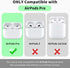 AirPods Pro Case Cover, Soft Silicone Case with Cleaner Kit, Light Pink