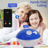 Bluetooth Speakers with Colorful Lights, Portable IPX7 Waterproof Speaker, Built-in Mic for Home and Outdoors