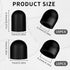ECNHIVE 30 0.2'' 0.28'' 15 Stylus Tip Replacement Pcs, & High Sensitivity Precision Silicone Nibs, Soft Scratch-Free