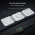 Magnetic Wireless Charging Station 3-in-1, Foldable Fast Charger for iPhone 15/14/13/12 Pro Max, Smart Watch and Ear