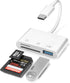 YOFEEPOP SD Card Reader, USB 3.0 Type C Memory Card Adapter, SD/TF Card