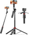 Aureday 72" Phone Tripod and Selfie Stick, Cell Phone Tripod Stand with Wireless